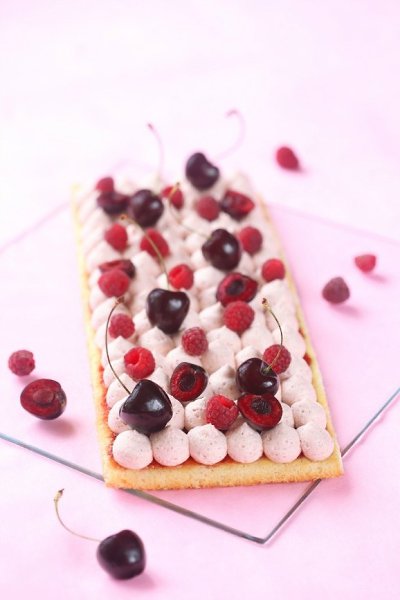 Плоский ягодный торт. Это тот случай, когда можно приготовить вкуснейший торт без использования ...