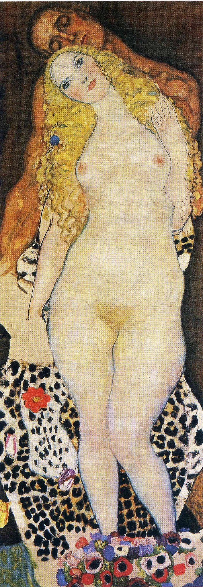 Gustav Klimt - Adam and Eve