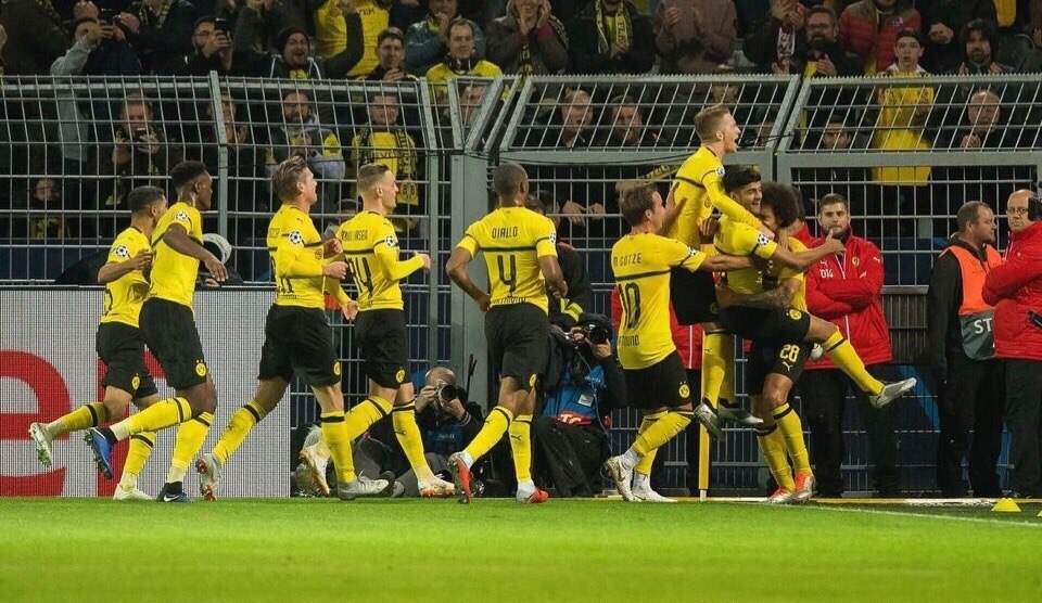 Borussia Dortmund vs PSG.