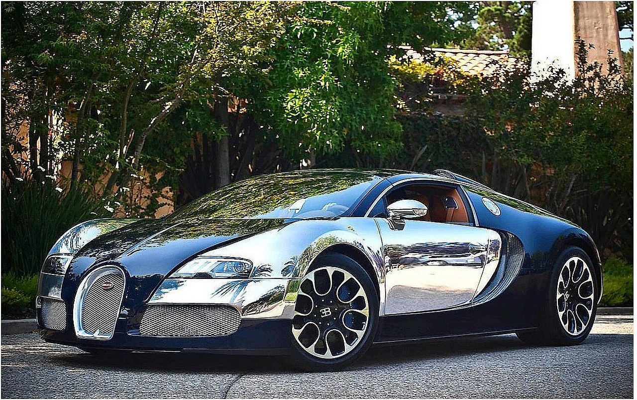 Bugatti Veyron Grand Sport Sang Bleu (1 900 000$).acaa copoc: 407 / Pao o 100 ...