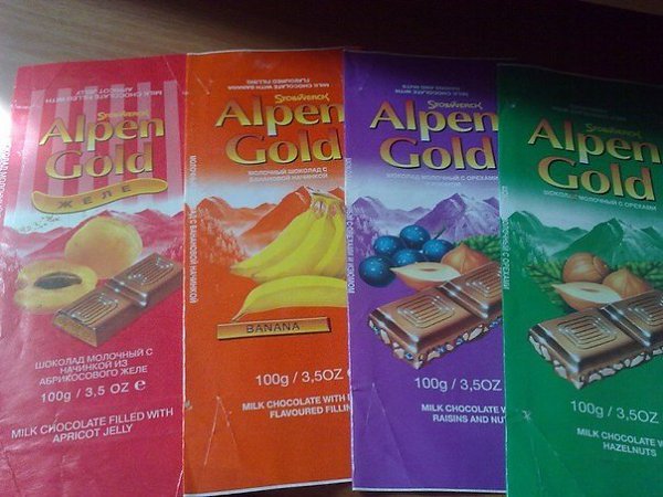 Шоколад упаковка Allen Gold