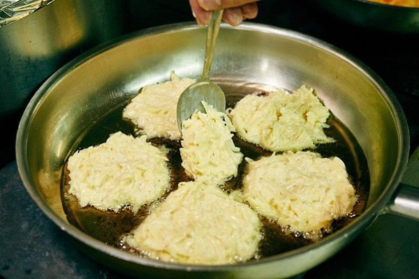 Драники. ИНГРЕДИЕНТЫ картофель 6 шт. яйца куриные 1 шт. мука 2 ч.л. сметана 150 г специи по вкусу ... - 3