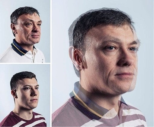 Как сыновья похожи на своих отцов.И анализ ДНК не нужен. - 2