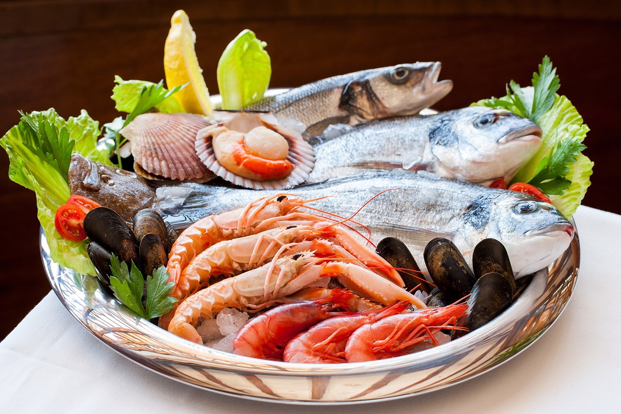     /.FISH & SEAFOOD  shark  anchovy  pink ...
