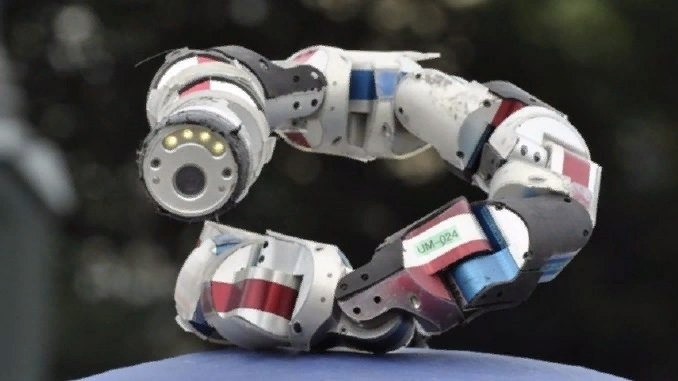 Роботы-змеи. Где их можно применить и какие у них преимущества? Робот-змея Университета Карнеги - ...