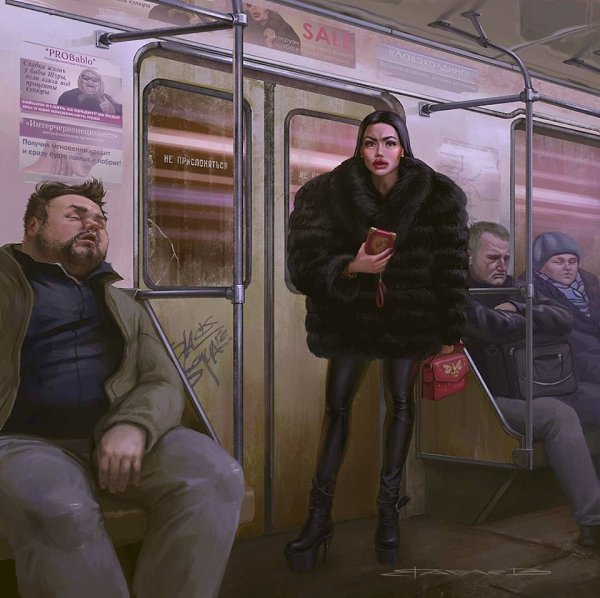 Один художник показал, как видит Россию. В этом есть своя философия