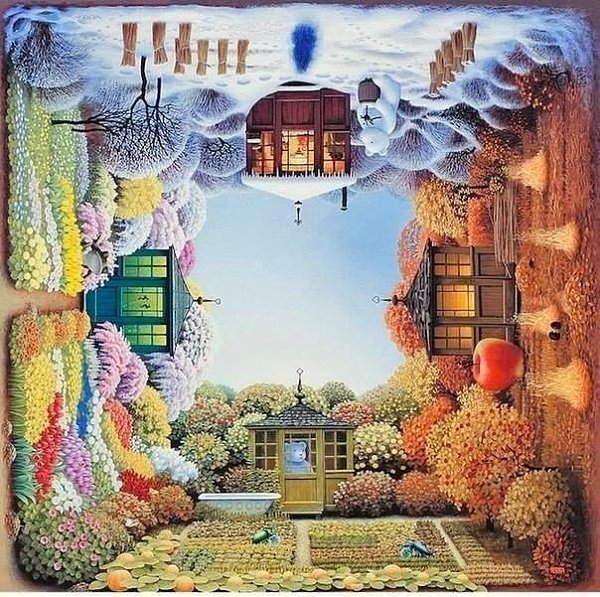 Увлекательные иллюстрации, которые можно смотреть, поворачивая телефон или голову - 4