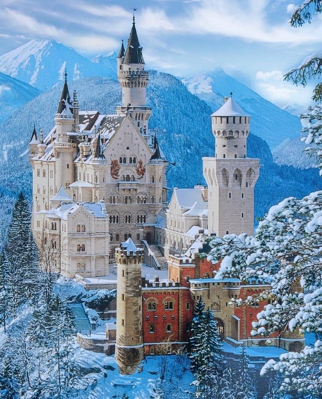 Neuschwanstein Castle, Germany.  