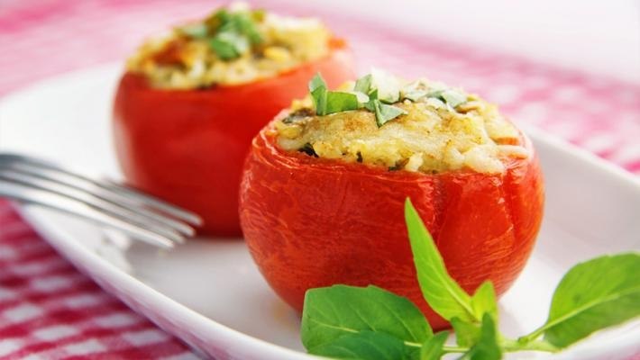 Помидоры, фаршированные куриным овощами и куриным филе! Отличный ужин на 5+ . на 100 грамм - 76 ...