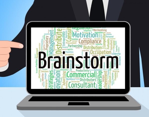 Brainstorm bren.stm -  ,  .  - Someone: Let's brainstorm it to get ...