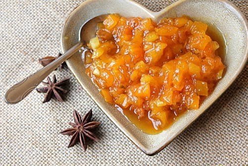 Варенье из тыквы с курагой.Ингредиенты:Тыква — 1.2 кгКурага — 300 гЛимон — 1 шт.Сахар — 600 гВода — ...
