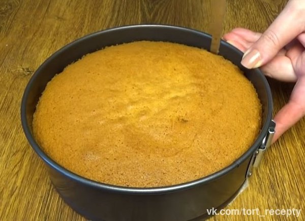 Бисквитный торт с пломбирным вкусом. Идеальное сочетание бисквита и крема! Торт,который покоряет ... - 4
