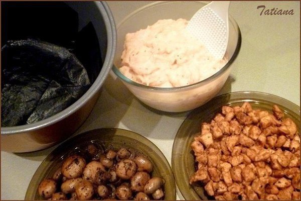 Куриная запеканка в мультиварке.Нежная, ароматная куриная запеканка разнообразит ежедневное меню или ... - 3