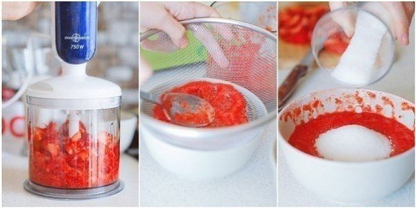 Побалуйте любимого клубничной шарлоткой со сливочным кремом.На шарлотку диаметром 23 см ... - 7
