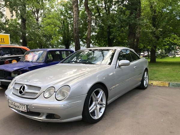   - Mercedes CL600 W12, 2001 ,  183..    ...