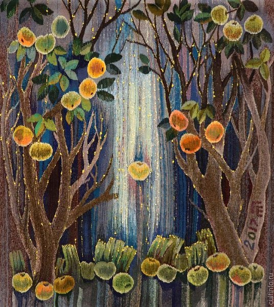 Текучим мигам — утекать, А мне — неторопливо ткать Свой холст, узор, свою картину, Тончайших нитей ...