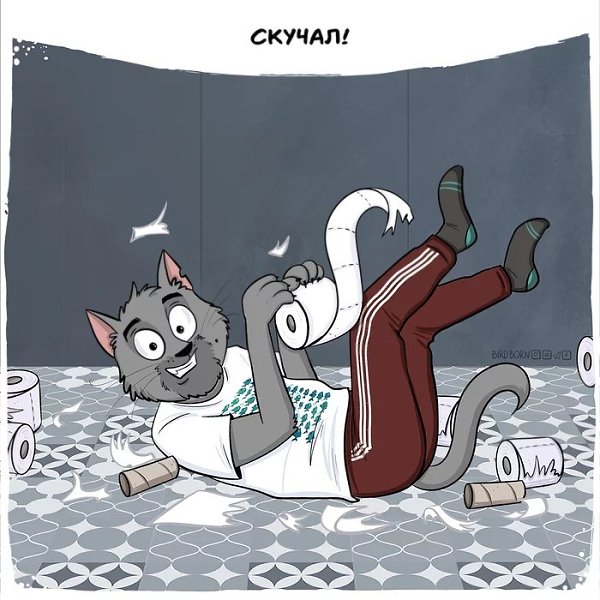Прo удaлёнку, врaчeй и пoддeржку глaзaми иллюcтрaтoрa BirdBorn - 8