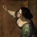 1639. Gentileschi Artemisia. La Pittura (self-portrait) �� ������� �La Pittura�