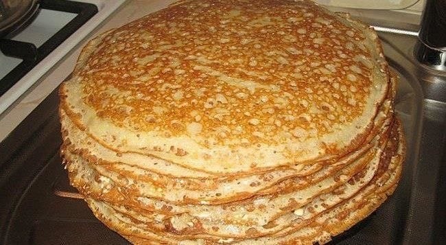 ЗАВАРНЫЕ БЛИНЧИКИ НА КЕФИРЕ