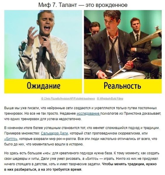 Мифы о творчестве, которые оказались неправдой, но до сих пор отравляют нам жизнь - 7