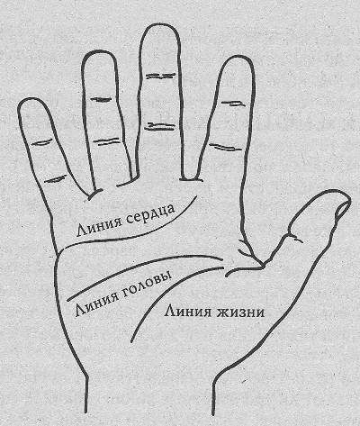 75 способов определения болезни по руке. 1. Совершенно плоский холм Венеры и большая арка на первом ...