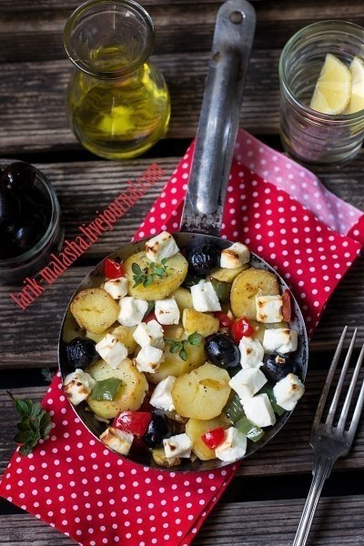 Картофельная сковорода по-гречески. Сегодня будет очень вкусное, но в то же время простое блюдо ... - 2