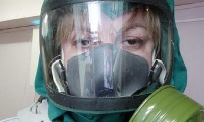 ВРАЧ КУРСКОЙ ИНФЕКЦИОННОЙ БОЛЬНИЦЫ ЗАПИСАЛА ОБРАЩЕНИЕ.Медик Курской областной инфекционной больницы ...