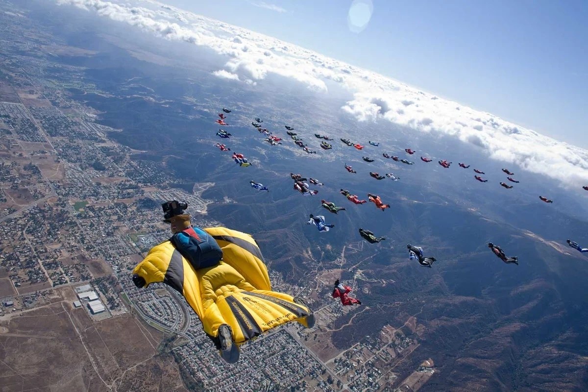 Wingsuit рекорд