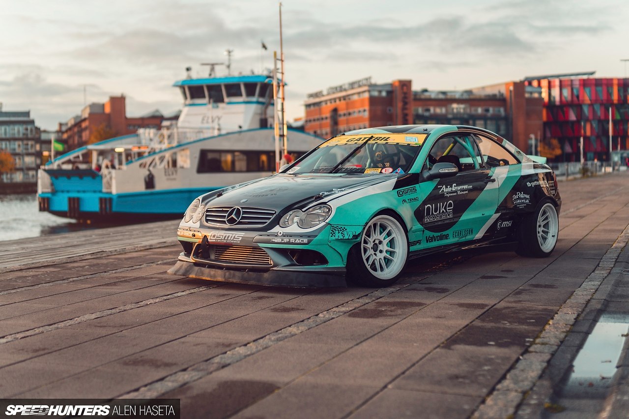 Mercedes CLK 63 Drift