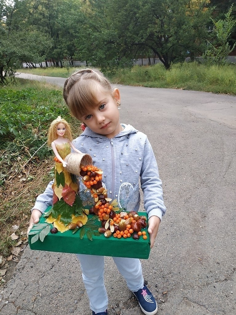 Поделки в садик на осень