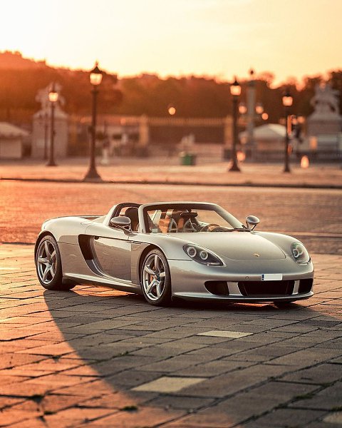 Porsche Carrera gt розовый