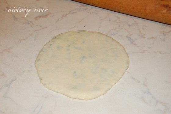 Невероятно вкусная вещь хичины с сыром и зеленью, и еще с картошкой и зеленью.Лепёшки с картошкой ... - 6