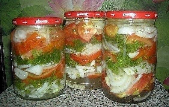 Помидоры по-польски. Когда первый раз делала очень пожалела, что мало, т.к. съели очень быстро В ...