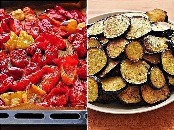 Закуска из маринованных баклажанов и перцев-гриль. Чумовая закуска! Любители баклажан и остренького ... - 4