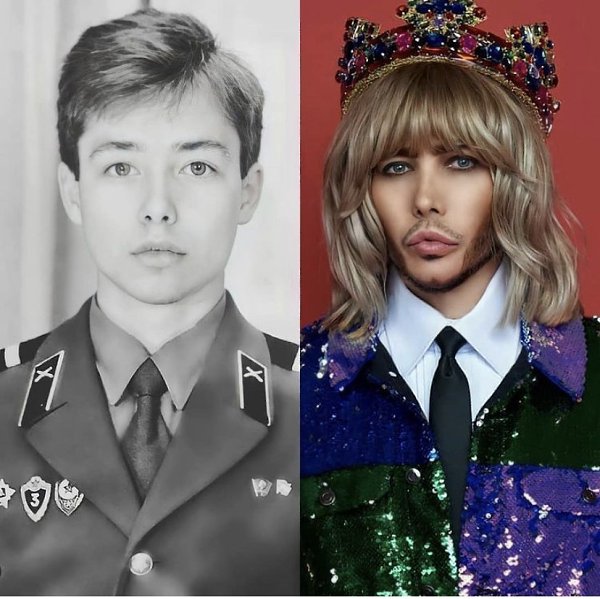 Смотря на фото думаешь что два разных человека , но нет.Это Сергей Зверев