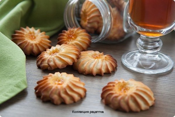 Печенье «Курабье».Эти вкусные печенюшки можно легко приготовить всего за 20 минут! Забирай рецепт в ...