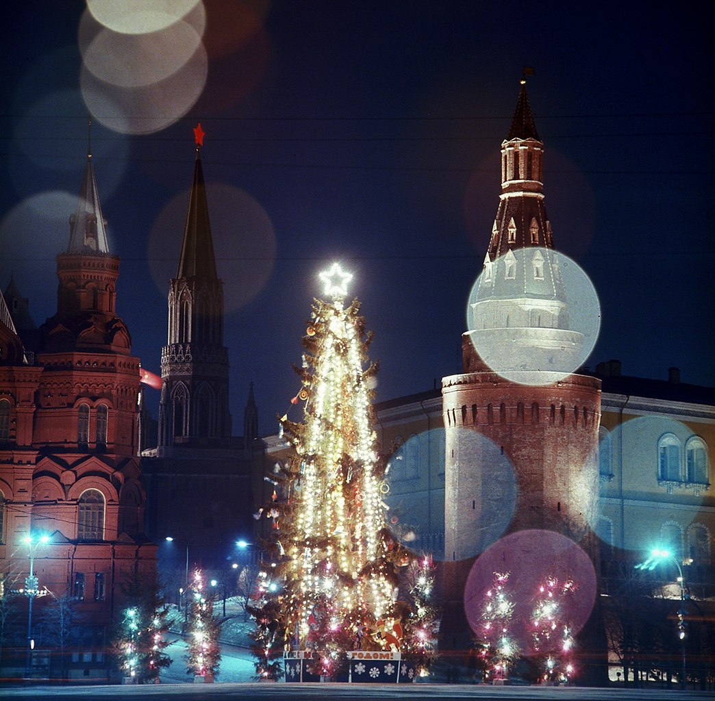 старая новогодняя москва