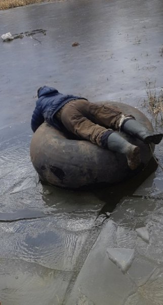 На Урале живодеры пытались утопить четырех щенят в мешке. К счастью, волонтеры спасательного отряда ... - 4