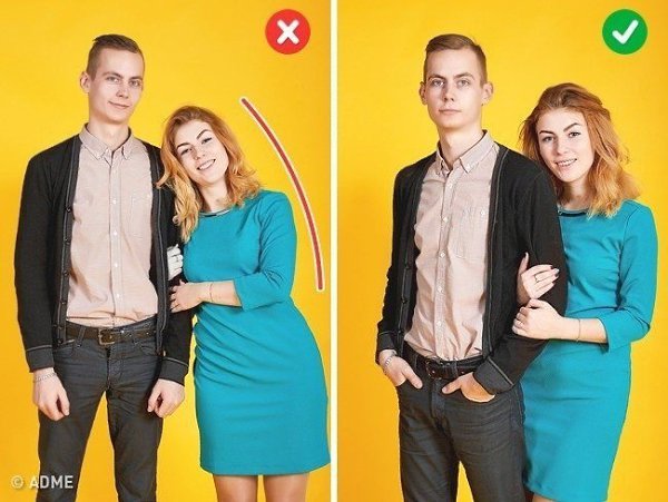10 трюков, с которыми любая пара на фото будет выглядеть по-голливудски! - 3