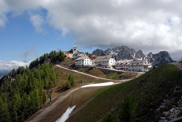 Monte Santo di Lussari, .    