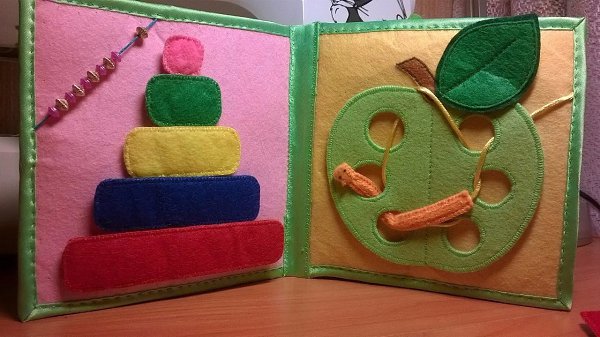 Развивающая книжечка для детей от 1 года до 3 лет. - 5