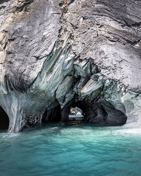 Чили , Caterdal de Marmol. В Чилийской Патагонии есть уникальное и очень красивое место — Catedral ... - 5
