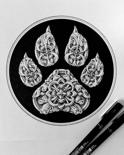 Супердетализация в иллюстрациях Алексея Конахина.#awd_illustration via instagram.com/alex_konahin - 4