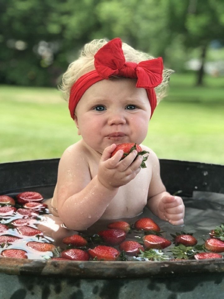 Сладкая клубничка) | Счастливые дети | Фотострана | Пост №2543678004
