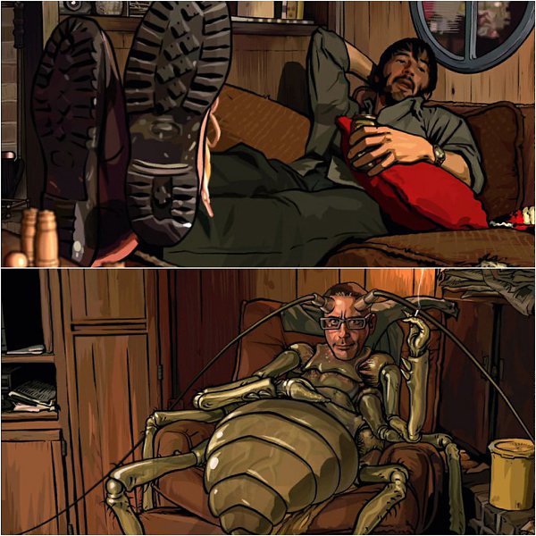 Помутнение / A Scanner Darkly (2006). Режиссер: Ричард Линклейтер Оператор: Шэйн Ф. Келли - 2