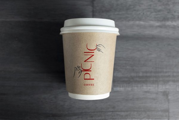 Логотип и фирменный стиль specialty-кофейни Picnic Coffee.Кофейня находится в английском городке ... - 7