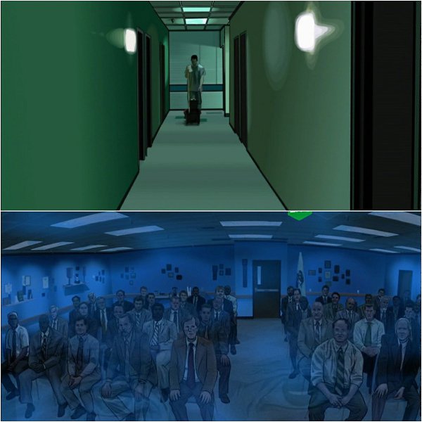 Помутнение / A Scanner Darkly (2006). Режиссер: Ричард Линклейтер Оператор: Шэйн Ф. Келли - 4