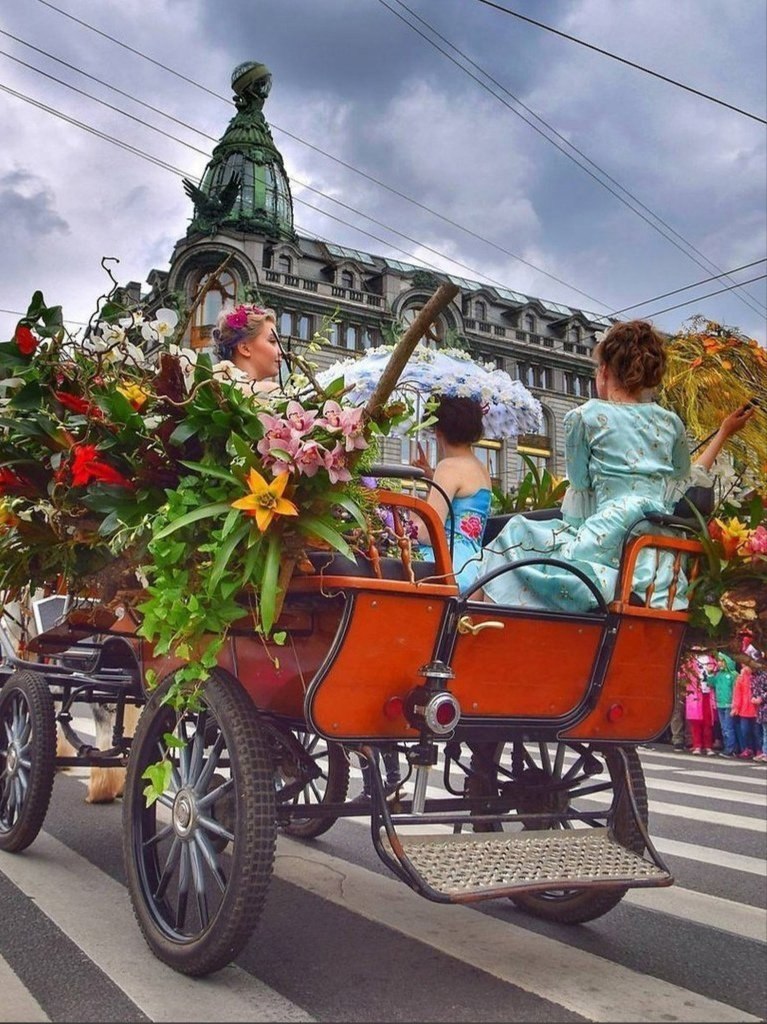 Фестиваль цветов в Санкт Петербурге 2019