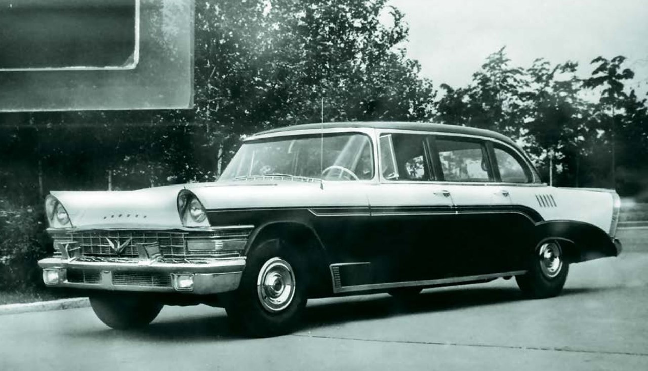 Предсерийный образец ЗИЛ-111 по финальному ... - Назад в СССР ...