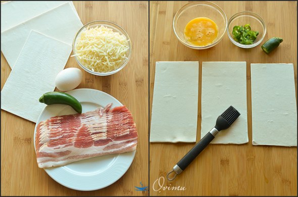 ВКУСНАЯ ЗАКУСКА.Рецепт до неприличия прост оказался.Итак под пиво выходит готовое слоеное тесто, кто ... - 2